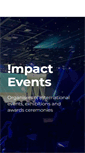 Mobile Screenshot of impactevents.org